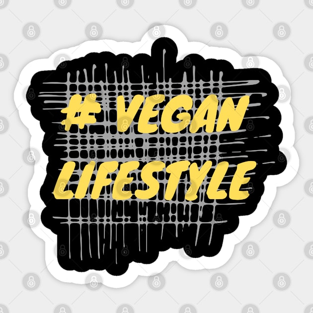 Vegan Lifestyle Sticker by YellowSplash